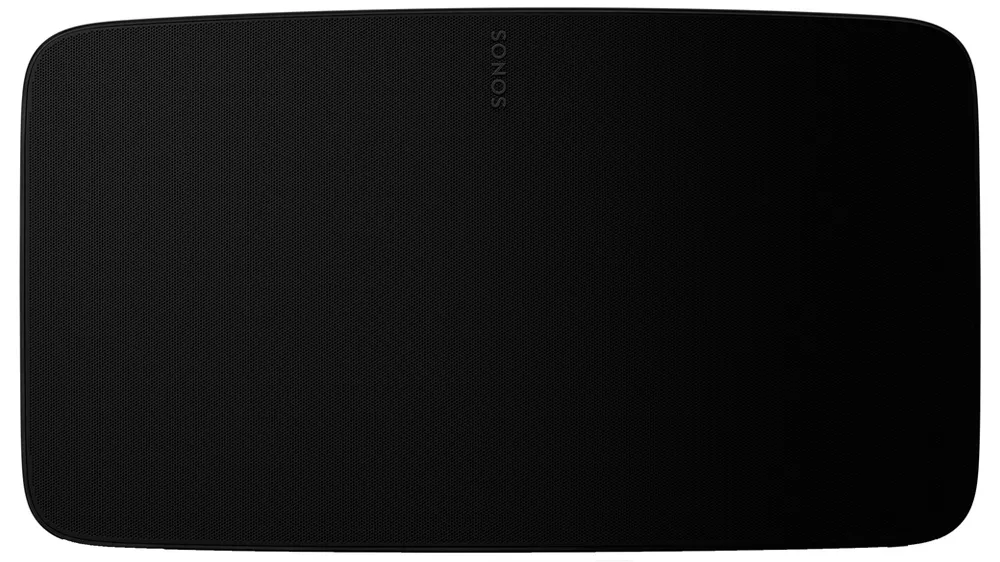 Bezdrátový reproduktor SONOS FIVE v černé barvě.